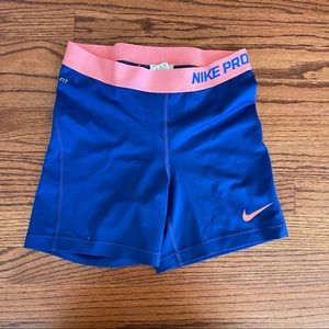 Nike pro shorts